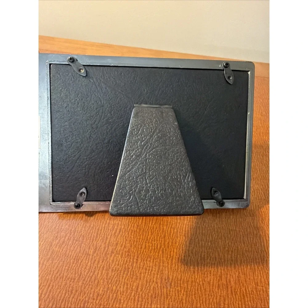 Vtg Vanmark Police Officer Photo Frame Holds 6